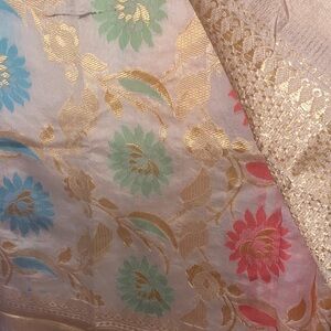 Silk saree floral